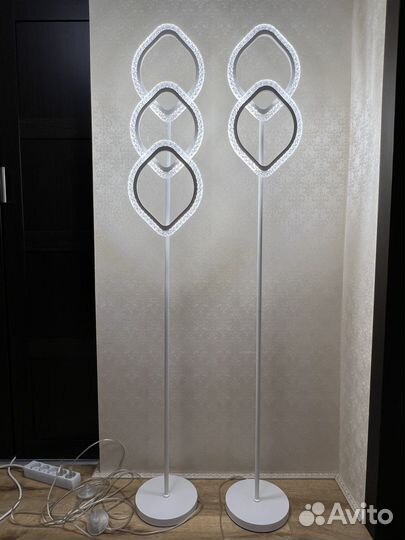 Торшер напольный светодиодный LED