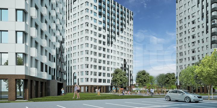 3-к. квартира, 63,8 м², 5/15 эт.