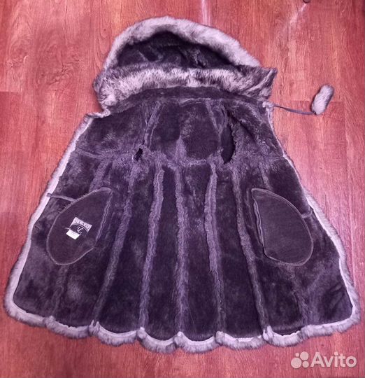 Дубленка на девочку