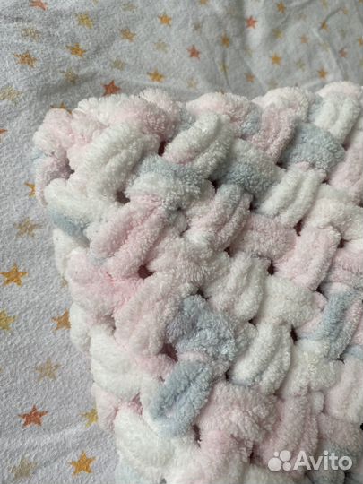 Плед детский плюшевый