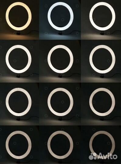 Кольцевая лампа 33 см