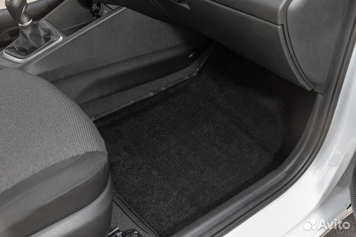 Ворсовые коврики для Hyundai Solaris II 2017-2022