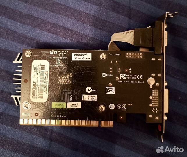 Видеокарта inno3D GeForce GT 710 Silent LP