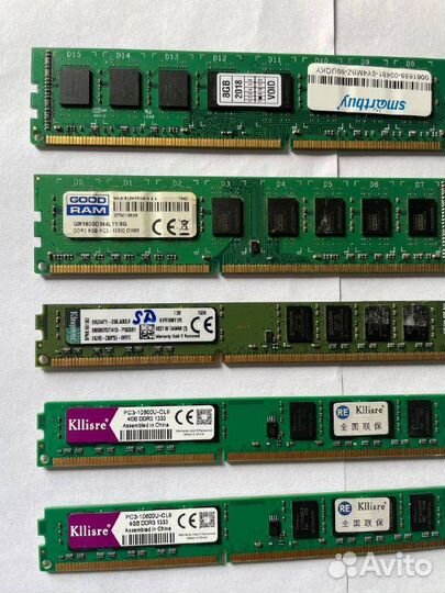 Оперативная память DDR3 2-4-8gb