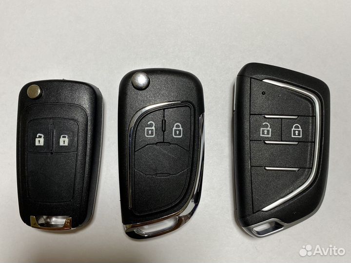 Корпус ключа chevrolet opel