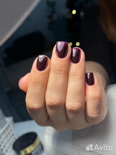 Стажер -Маникюр -гель лак укрепление 600