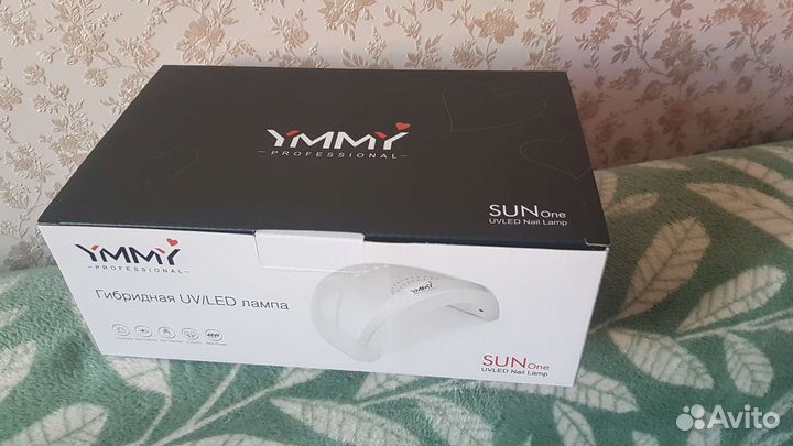 Лампа маникюрная ymmy гибридная uv/led