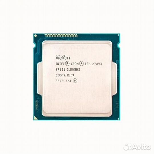 Intel Xeon E3-1270 v3 LGA 1150 (Core i7 4790)
