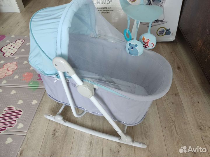 Люлька колыбель kinderkraft unimo