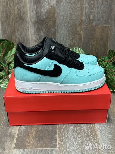 Кроссовки nike air force 1 tiffany