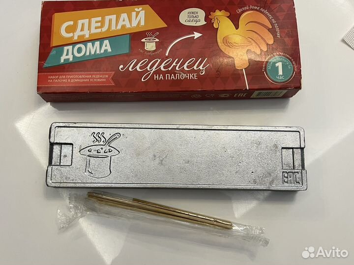 Форма леденец на палочке