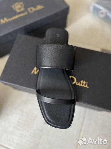 Женские шлепки Massimo Dutti