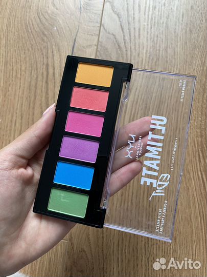 Палетка теней nyx