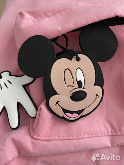 Рюкзак детский zara черный розовый