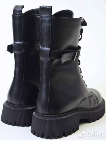 Ботинки женские берцы 38р натуральная кожа