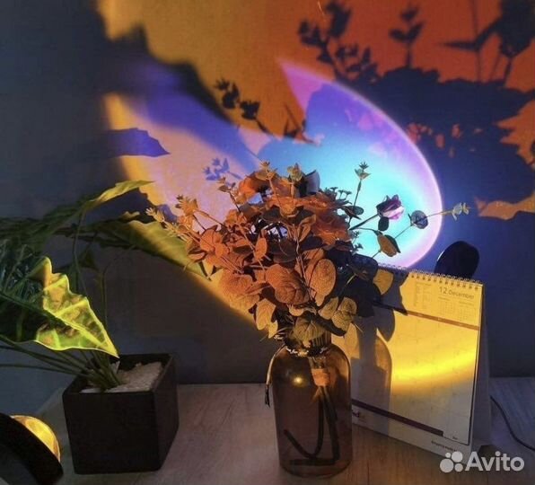 Лампа селфи радуга/Лампа настольная/Ночник