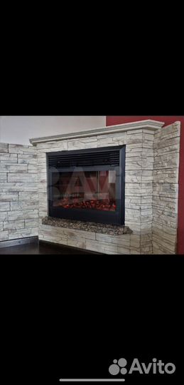 Каминная печь бу камин электрический