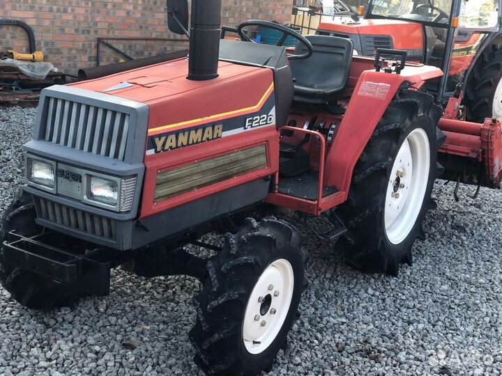 Мини-трактор YANMAR F22D, 2002
