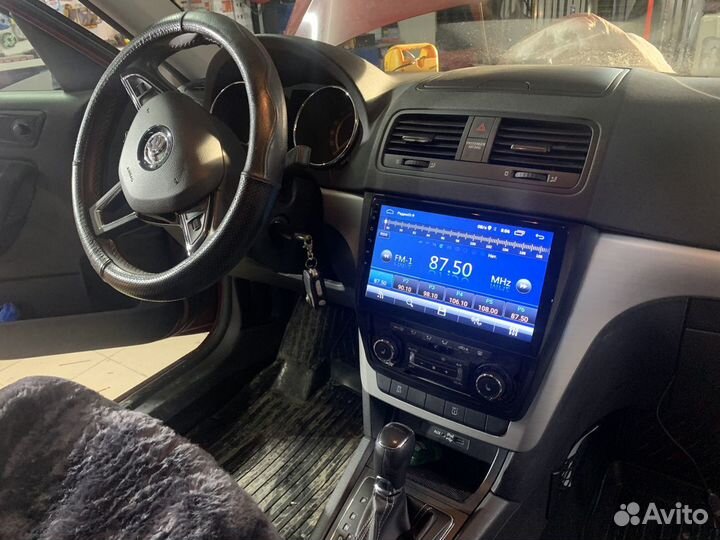 Магнитола на Skoda Yeti 2009-2016 год на А
