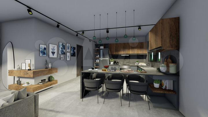 3-к. квартира, 90 м² (Кипр)