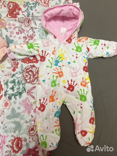 Детская одежда для девочек пакетом от 0 до 3мес