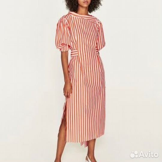 Платье Zara р.М хлопок