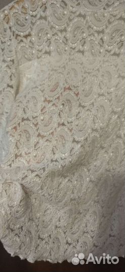 Блузка гипюровая школьная