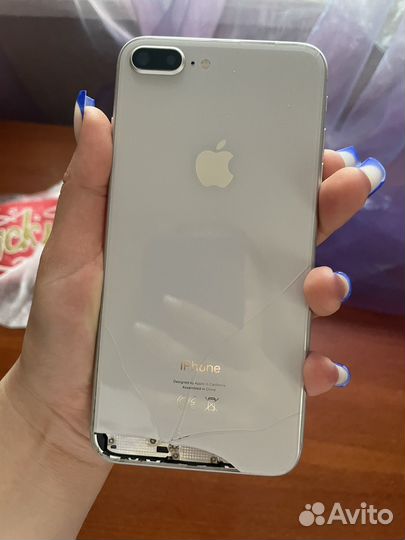 iPhone 8 plus разбитый