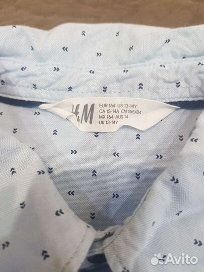 Рубашка hm для мальчика