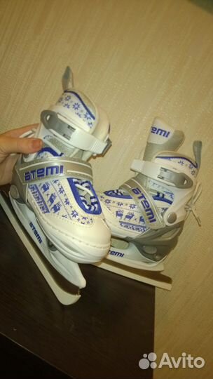 Коньки фигурные- раздвижные atemi
