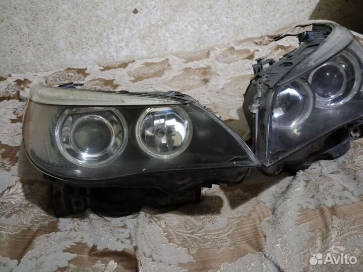 Фары на bmw 5 e60/e61