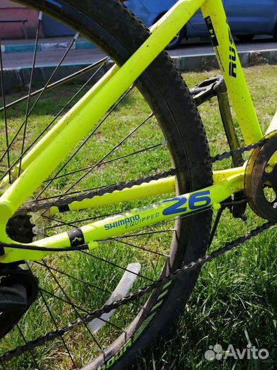 Велосипед rush nx605 рама 14