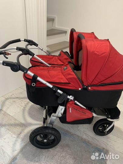 Коляска 2 в 1 tfk twinner twist duo для двойни
