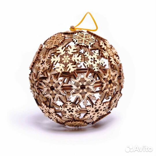 Новогодний Шар (Wood Trick)