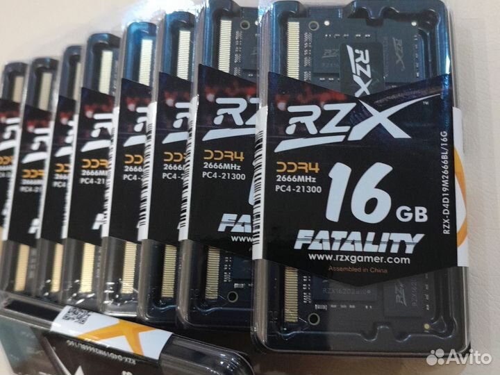 Sodimm ddr4 16gb 2666 RZX новая