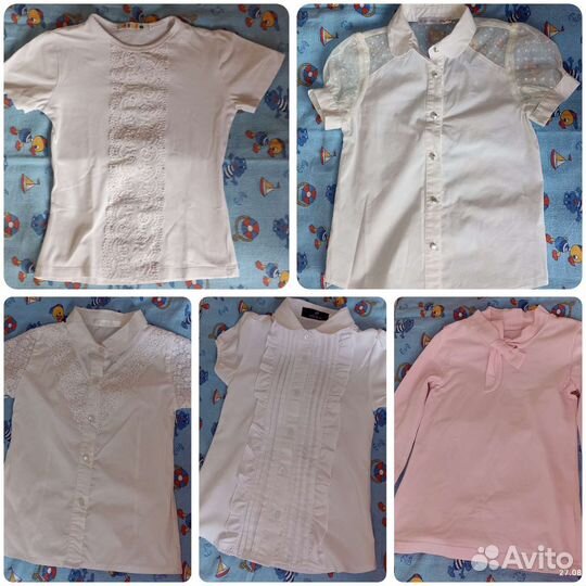 Блузки для школы 116