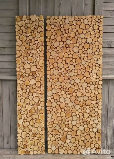 Панно из можжевельника