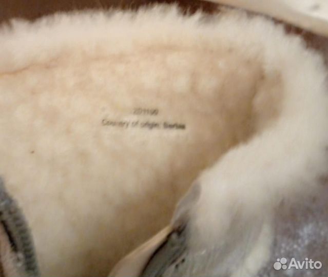 Сапожки для девочки зимние