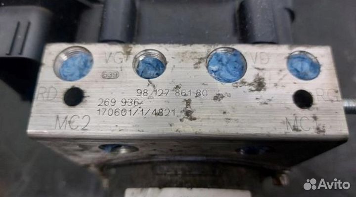 Блок абс 9825549780 Citroen C4 Grand Picasso 2014-2016 года