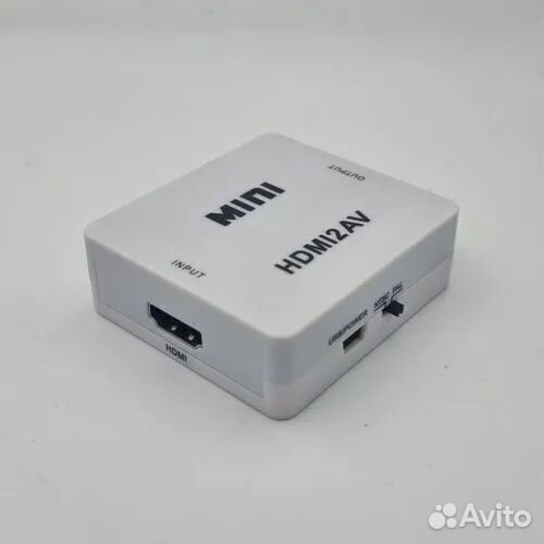 Переходник видео-конвертер hdmi на AV