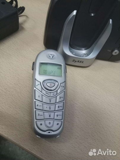 Радиотелефон цифровой Dect+Ip Zyxel P-2300 нов акк