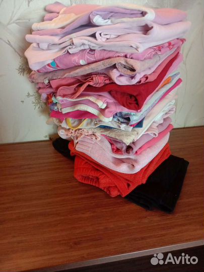 Детские вещи на девочку пакетом