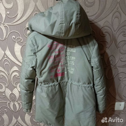 Пуховик зимний женский 140