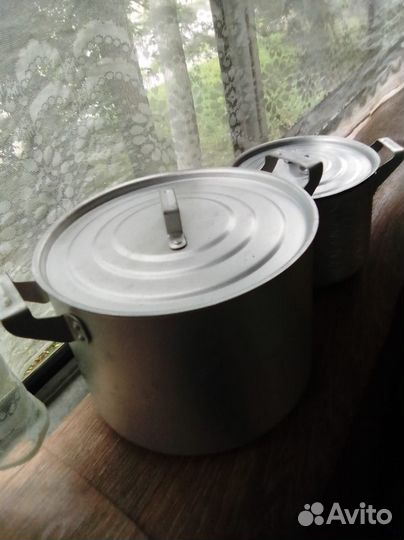 Кастрюли алюминиевые 5л и 2л