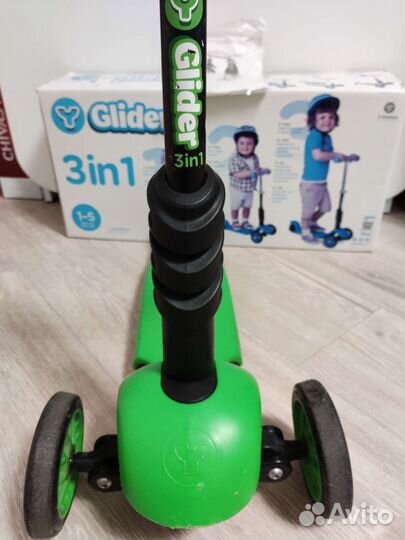 Самокат детский Glider 3в1 от 1 до 5 лет