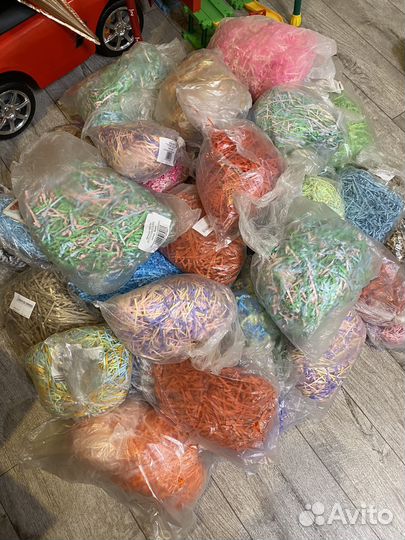 Бумажный наполнитель для подарков опт