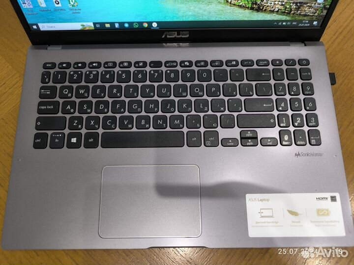 Ноутбук asus laptop vivobook 15