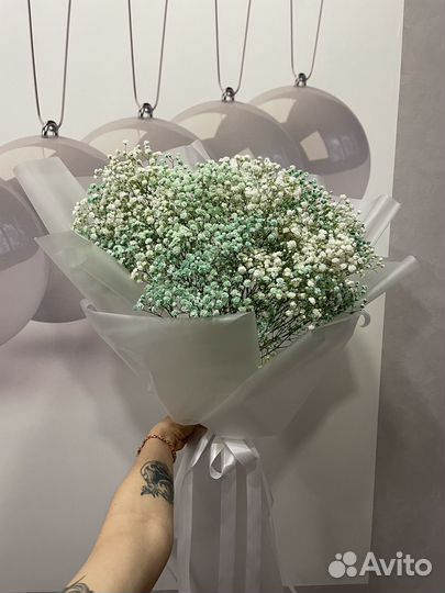 Гипсофила букет цветы подарок