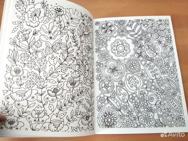 Раскраски-антистресс, для взрослых