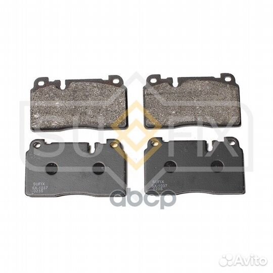 Колодки тормозные дисковые перед прав/лев